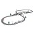 Kolejka elektryczna nowoczesna pociąg 366 cm