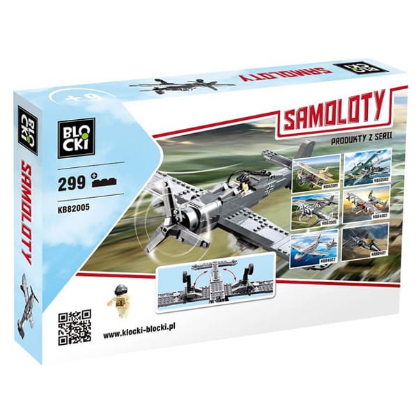 Klocki Blocki MyArmy samolot 299 el