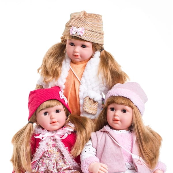 Doris lalka Emilia długie włosy 9 kolorów