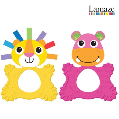 Lamaze gryzaki safari 2 kolory