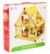 Drewniany domek dla lalek z mebelkami my villa + taras