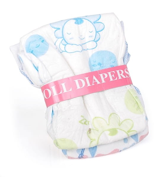 Pieluszka baby pampers dla lalki kpl 2 szt