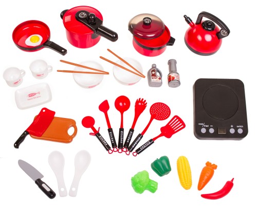 Garnki zestaw 24 el z płytą grzewczą