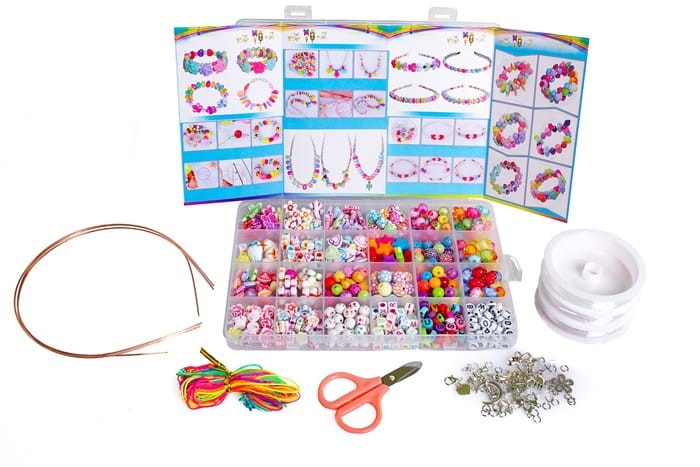 Biżuteria do składania Jewelry set koraliki bransoletki