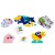 Zestaw montessori układanka puzzle drewniane 60 sztuk