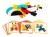 Drewniana układanka puzzle gra logiczna montessori