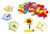 Drewniana układanka klocki puzzle montessori