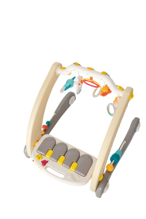Chodzik pchacz z pianinkiem  Rack&walker 2w1 dla niemowląt