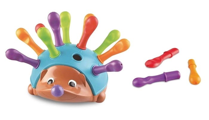 Jeżyk sorter Montessori nauka układanka edukacyjna