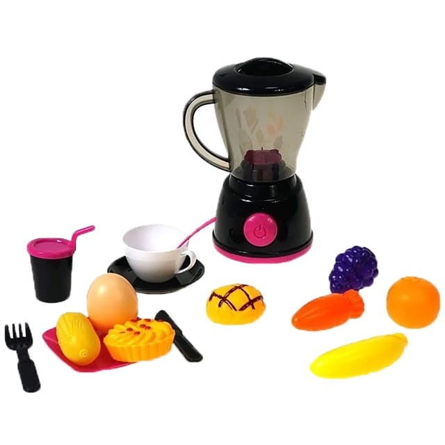 Blender na baterie z akcesoriami zestaw agd my little home