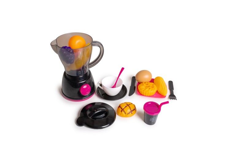 Blender na baterie z akcesoriami zestaw agd my little home