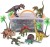 Zestaw figurek dinozaury 9 el. z akcesoriami + mata