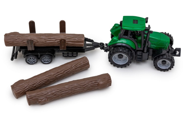 Duża farma zagroda ze zwierzętami 90 el. maszyny rolnicze 2 traktory
