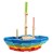Klocki drewniane 100 el. mały architekt dla dzieci