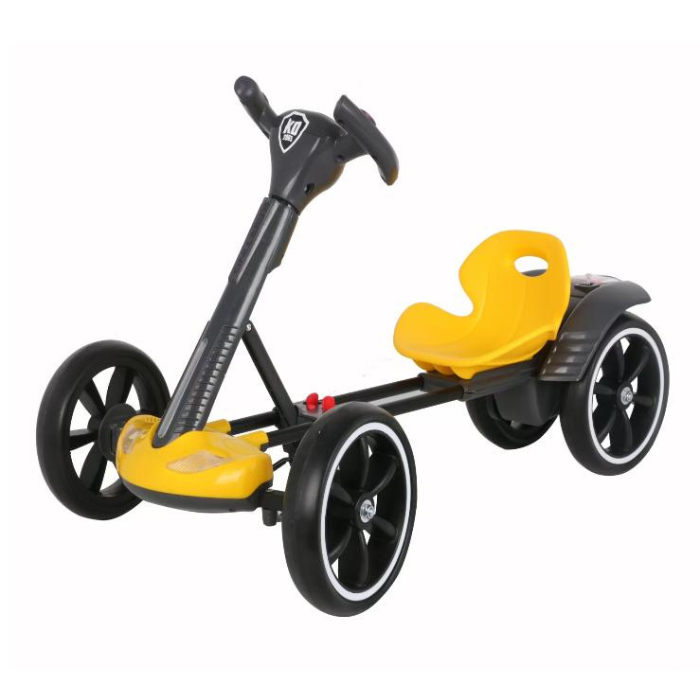 Elektryczny Gokart sterowany pilotem - światła, biegi, przód, tył