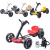 Elektryczny Gokart sterowany pilotem - światła, biegi, przód, tył