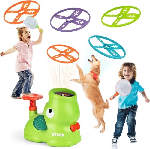 Wyrzutnia dysków złap frisbee gra zręcznościowa
