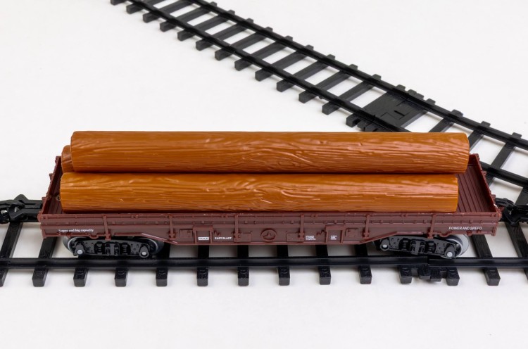 Dymiąca kolejka z torami Rail King sterowana pilotem
