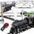 Dymiąca kolejka z torami Rail King sterowana pilotem