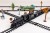 Dymiąca kolejka z torami Rail King sterowana pilotem