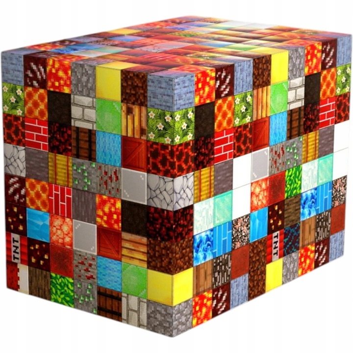 Klocki-Magnetyczne-Konstrukcyjne-dla-dzieci-Minecraft-Szesciany-150-szt-