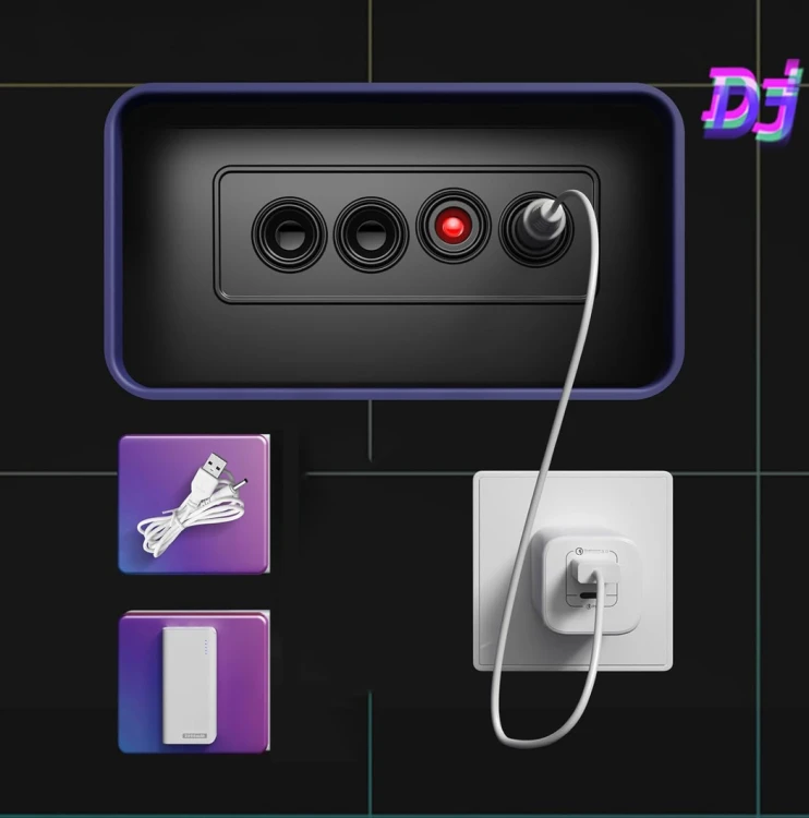 konsola dj z mikrofonem led bluetooth