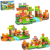 Klocki Magnetyczne sześciany Świat Mario 137 elementów + 3 światełka LED