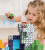 Klocki magnetyczne sześciany 3D pixele w walizce + figurki