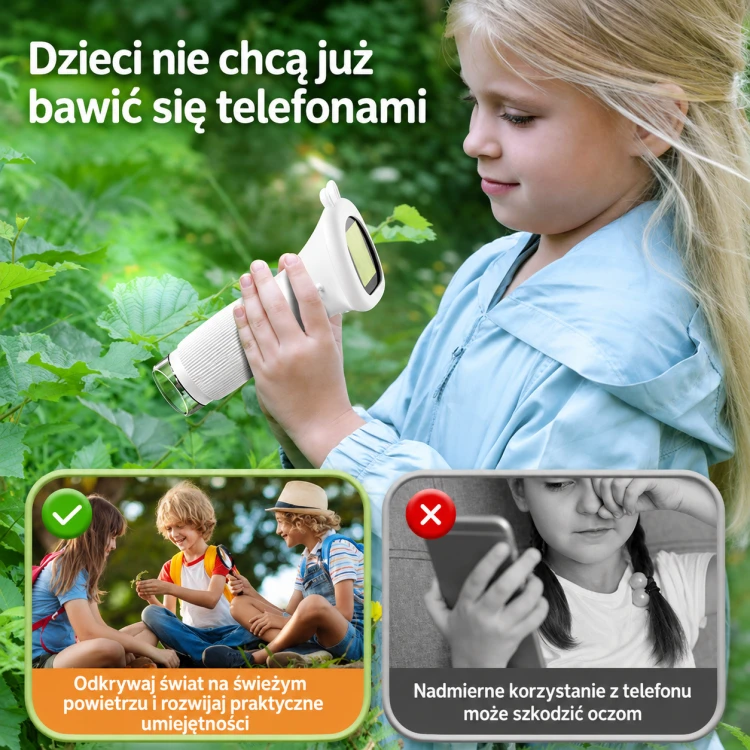Mikroskop Cyfrowy dla Dzieci z Ekranem LCD