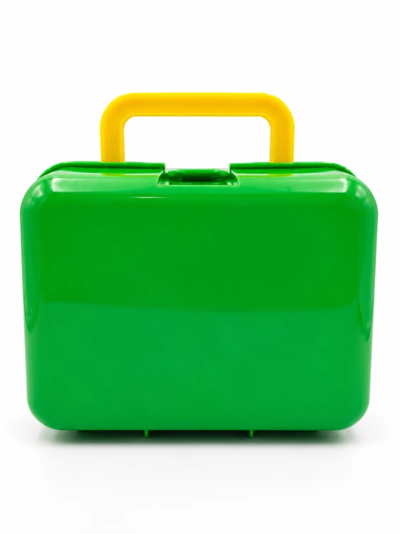 Klocki magnetyczne sześciany 3D pixele w walizce + figurki